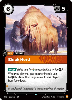 Elnuk Herd (081/167) [Radiance]