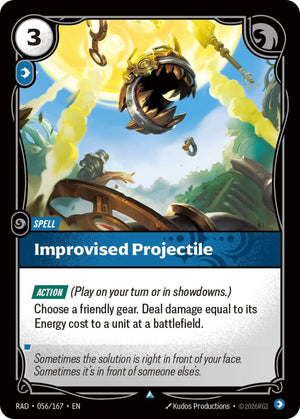 Improvised Projectile (056/167) [Radiance]