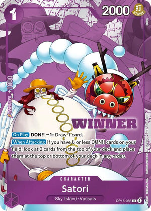 Satori (Winner Pack 2026 Vol. 4) (OP15-066) [One Piece Promotion Cards]
