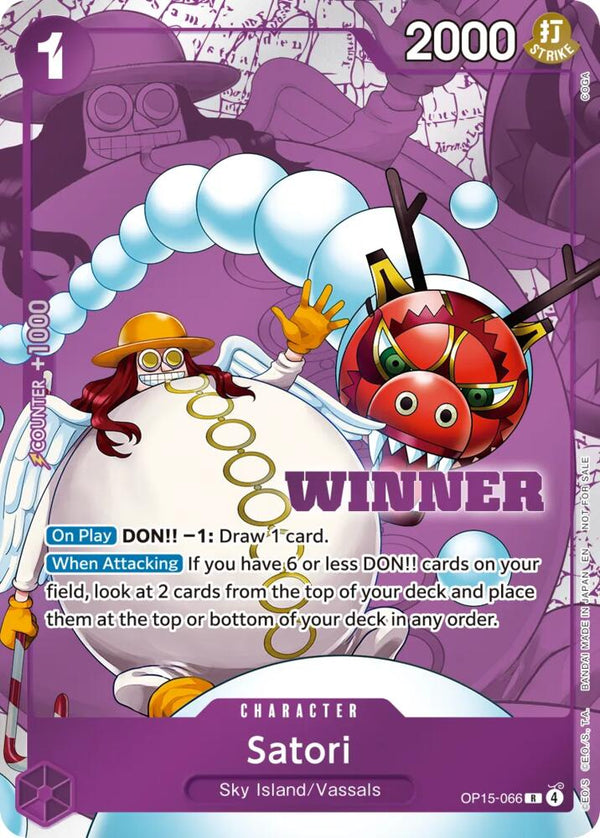 Satori (Winner Pack 2026 Vol. 4) (OP15-066) [One Piece Promotion Cards]