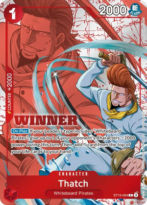 Thatch (Winner Pack 2026 Vol. 4) (ST15-004) [One Piece Promotion Cards]