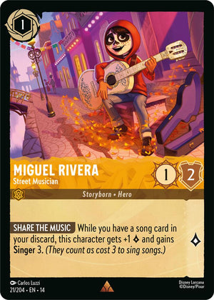Miguel Rivera - Street Musician (21/204) [Hyperia City]