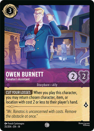 Owen Burnett - Xanatos's Assistant (35/204) [Hyperia City]