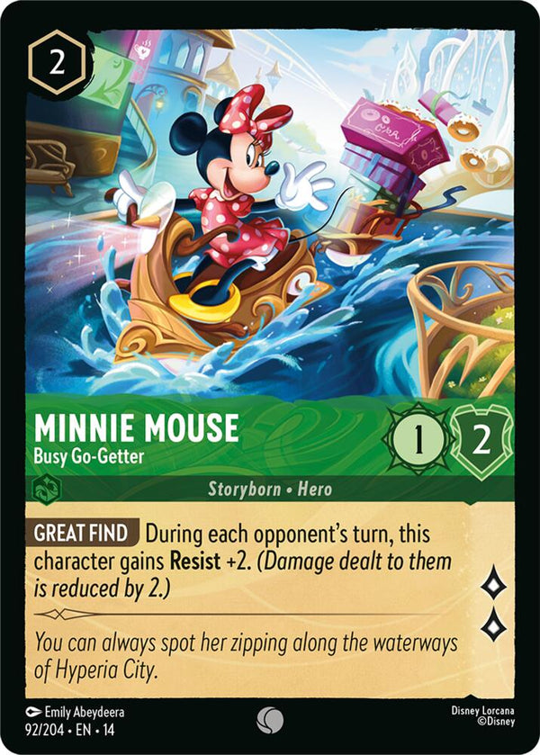 Minnie Mouse - Busy Go-Getter (92/204) [Hyperia City]