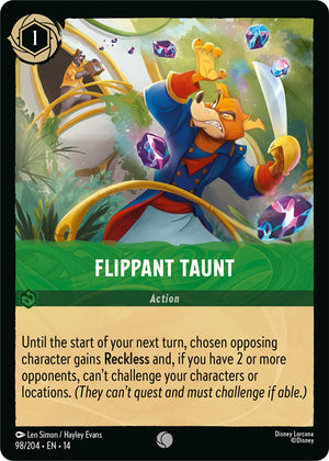Flippant Taunt (98/204) [Hyperia City]