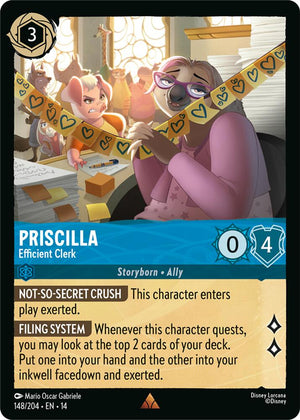 Priscilla - Efficient Clerk (148/204) [Hyperia City]