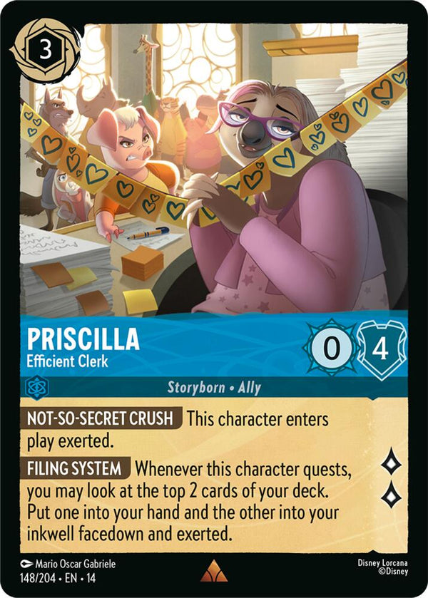 Priscilla - Efficient Clerk (148/204) [Hyperia City]