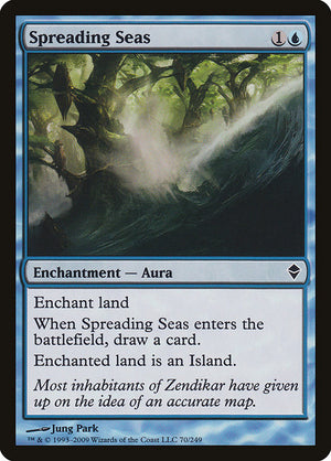 Spreading Seas (70) [Zendikar]