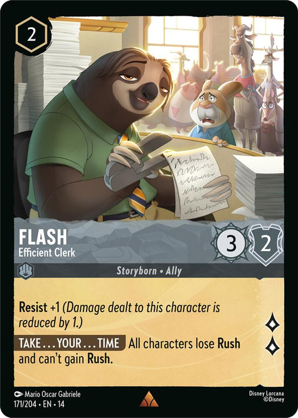 Flash - Efficient Clerk (171/204) [Hyperia City]