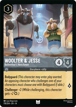 Woolter & Jesse - Bellwether's Henchmen (178/204) [Hyperia City]