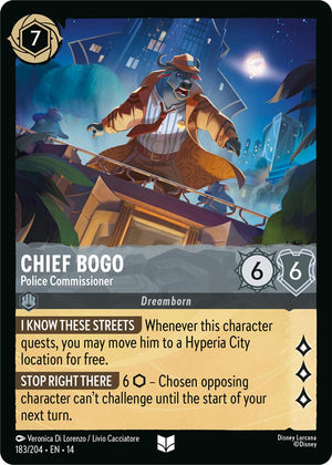 Chief Bogo - Police Commissioner (183/204) [Hyperia City]
