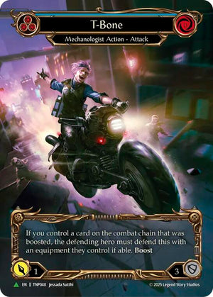 T-Bone (Blue) (Marvel) - TNP048 [Flesh and Blood Promo Cards]