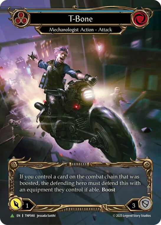 T-Bone (Blue) (Marvel) - TNP048 [Flesh and Blood Promo Cards]