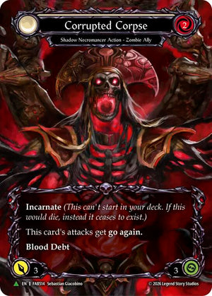 Corrupted Corpse (Marvel) (FAB514) (A) [Flesh and Blood Promo Cards]