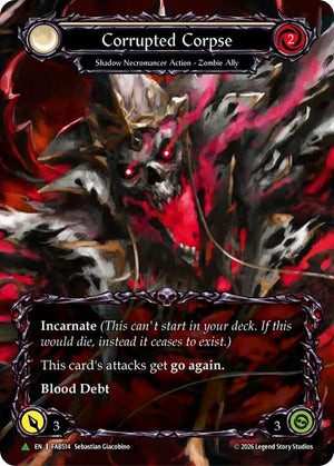 Corrupted Corpse (Marvel) (FAB514) (D) [Flesh and Blood Promo Cards]
