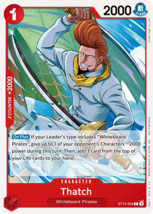 Thatch (Tournament Pack 2026 Vol. 4) (ST15-004) [One Piece Promotion Cards]