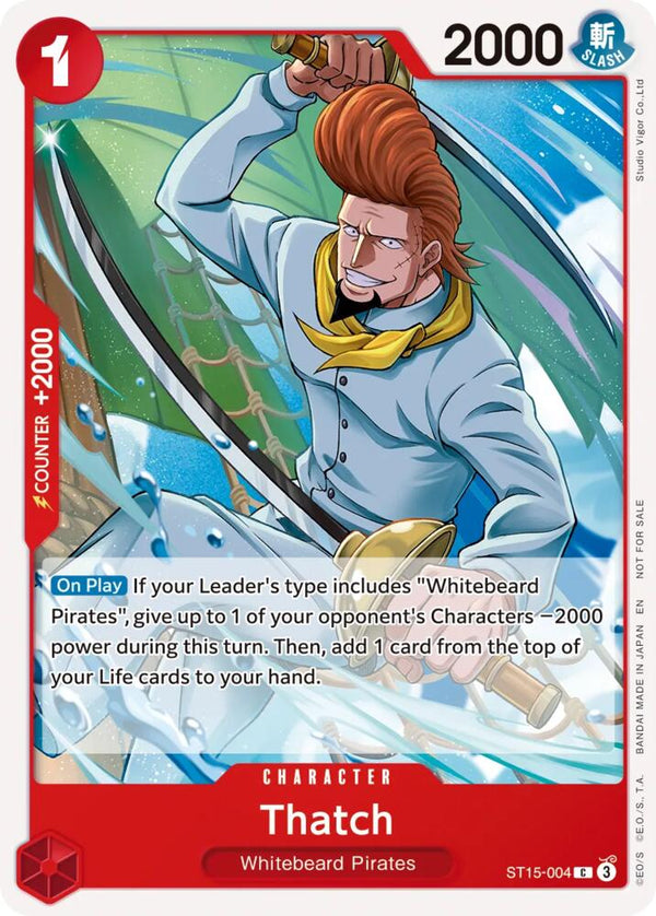 Thatch (Tournament Pack 2026 Vol. 4) (ST15-004) [One Piece Promotion Cards]