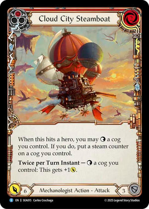 Cloud City Steamboat (Red) (SEA015) [1st Strike]