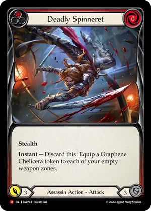 Deadly Spinneret (IAR243) [Usurp the Shadow Throne]