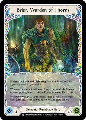 Briar, Warden of Thorns // Briar (ELE062 // ELE063) [Tales of Aria]