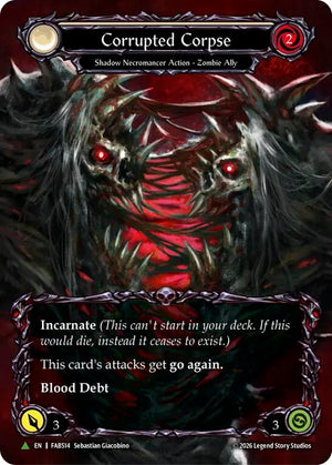 Corrupted Corpse (Marvel) (FAB514) (F) [Flesh and Blood Promo Cards]