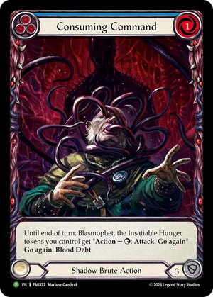 Consuming Command - FAB522 [Flesh and Blood Promo Cards]