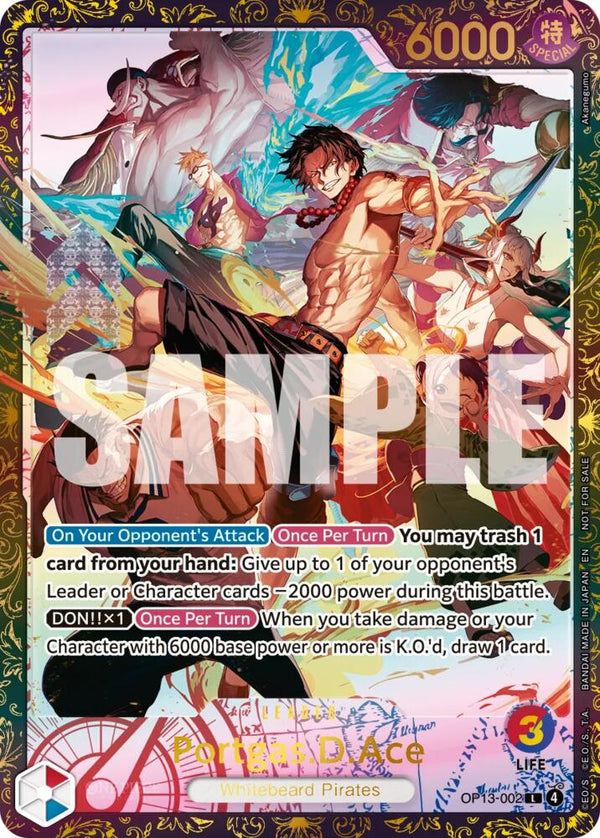 Portgas.D.Ace (Large Scale Extra Grand Battle 2026) (OP13-002) [One Piece Promotion Cards]