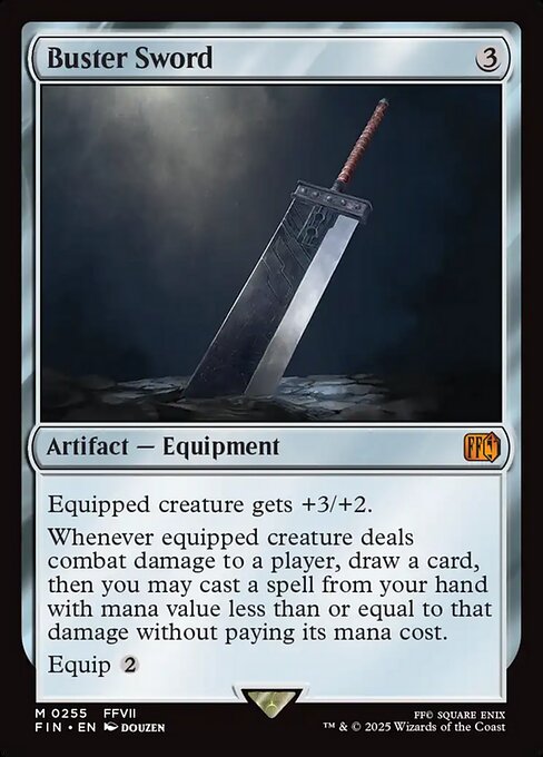 Buster Sword (255) [Final Fantasy]