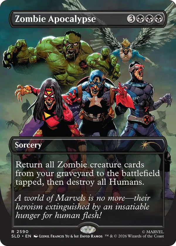 Zombie Apocalypse (2590) [Secret Lair Drop]