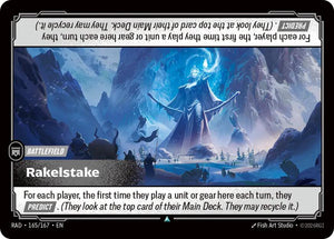 Rakelstake (165/167) [Radiance]