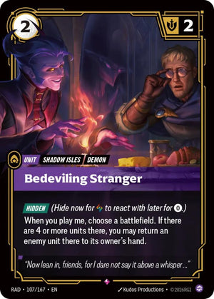 Bedeviling Stranger (107/167) [Radiance]