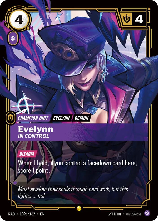 Evelynn, In Control (Alternate Art) (109a/167) [Radiance]
