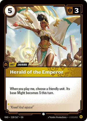 Herald of the Emperor (118/167) [Radiance]