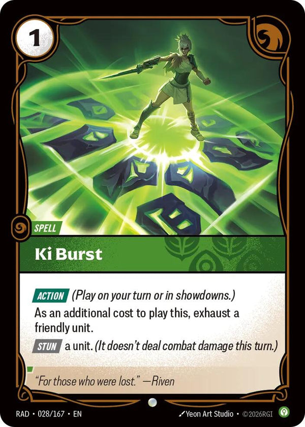 Ki Burst (028/167) [Radiance]