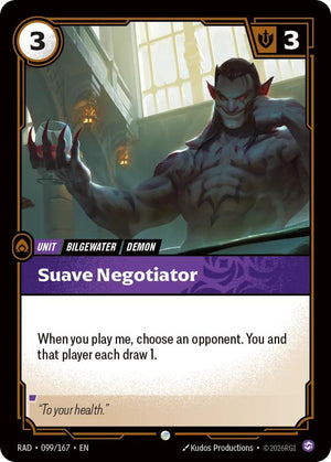 Suave Negotiator (099/167) [Radiance]
