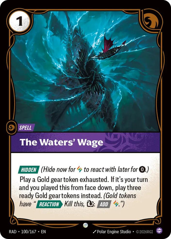 The Waters' Wage (100/167) [Radiance]