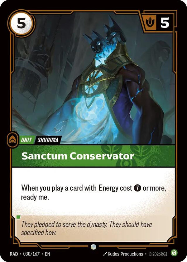 Sanctum Conservator (030/167) [Radiance]