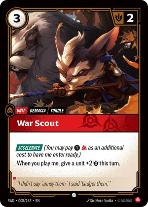 War Scout (008/167) [Radiance]