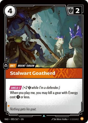 Stalwart Goatherd (083/167) [Radiance]