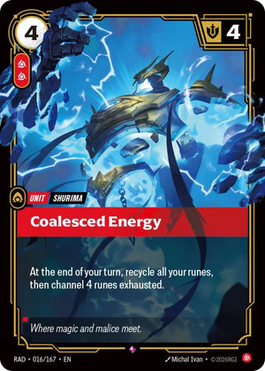 Coalesced Energy (016/167) [Radiance]