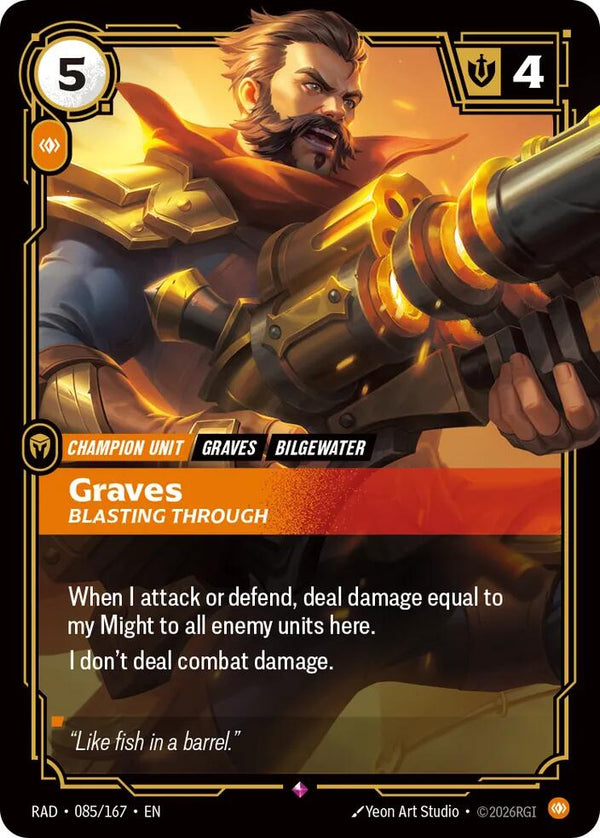 Graves, Blasting Through (085/167) [Radiance]