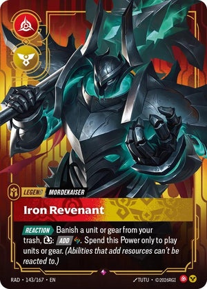 Mordekaiser, Iron Revenant (143/167) [Radiance]