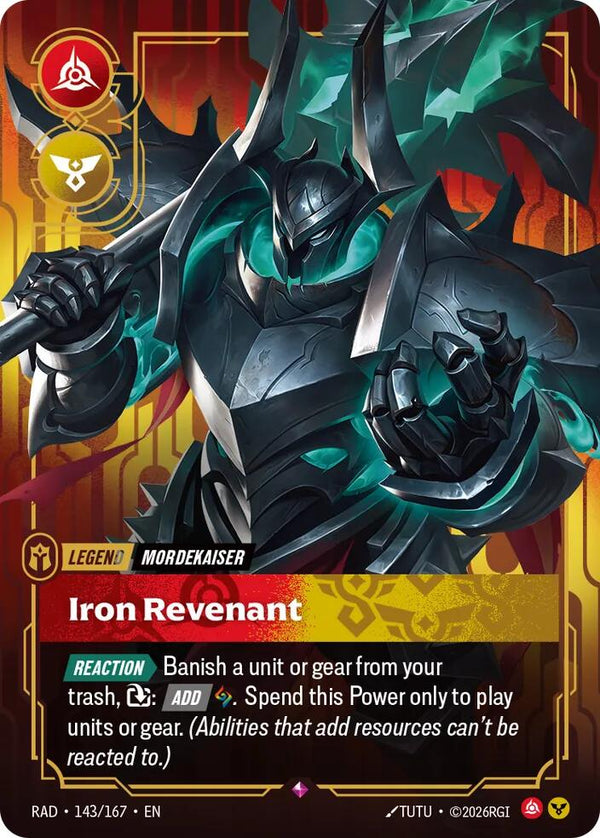 Mordekaiser, Iron Revenant (143/167) [Radiance]