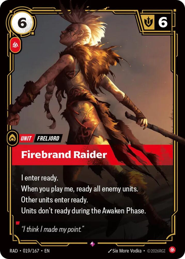 Firebrand Raider (019/167) [Radiance]