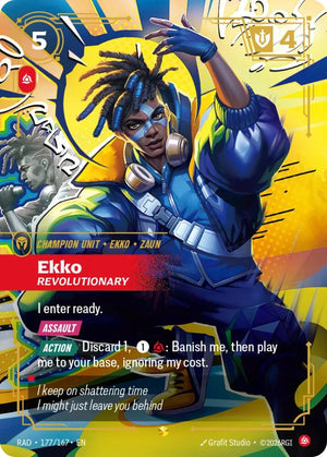 Ekko, Revolutionary (Overnumbered) (177/167) [Radiance]