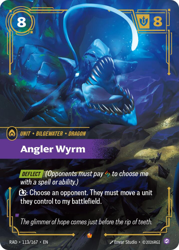 Angler Wyrm (113/167) [Radiance]
