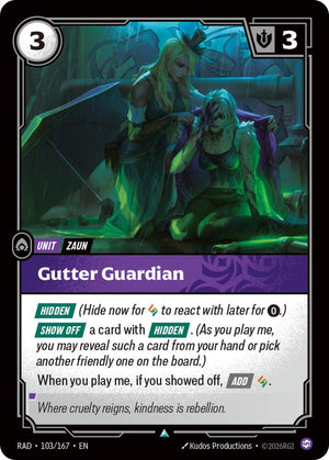 Gutter Guardian (103/167) [Radiance]