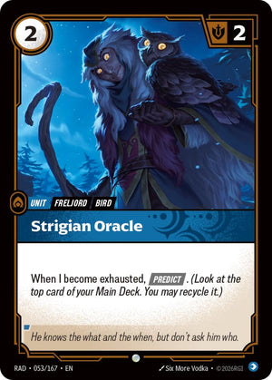Strigian Oracle (053/167) [Radiance]