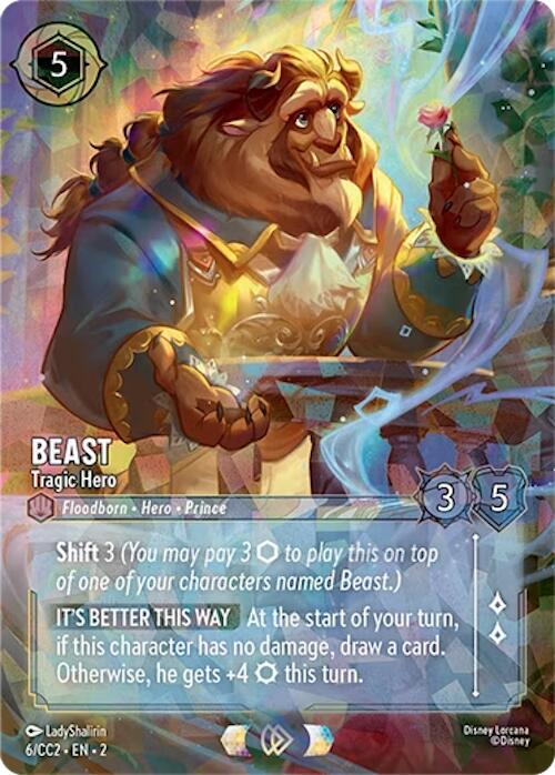 Beast - Tragic Hero (6) [Disney Lorcana Promo Cards]