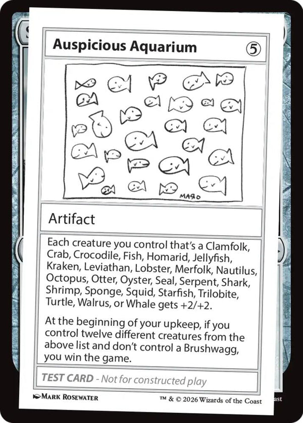 Auspicious Aquarium [Mystery Booster: Convention Edition Exclusives]
